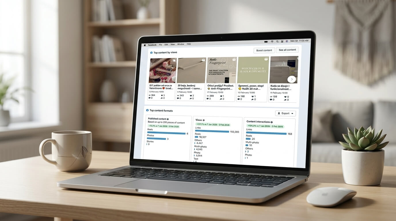 Administracijsko sučelje web aplikacije
