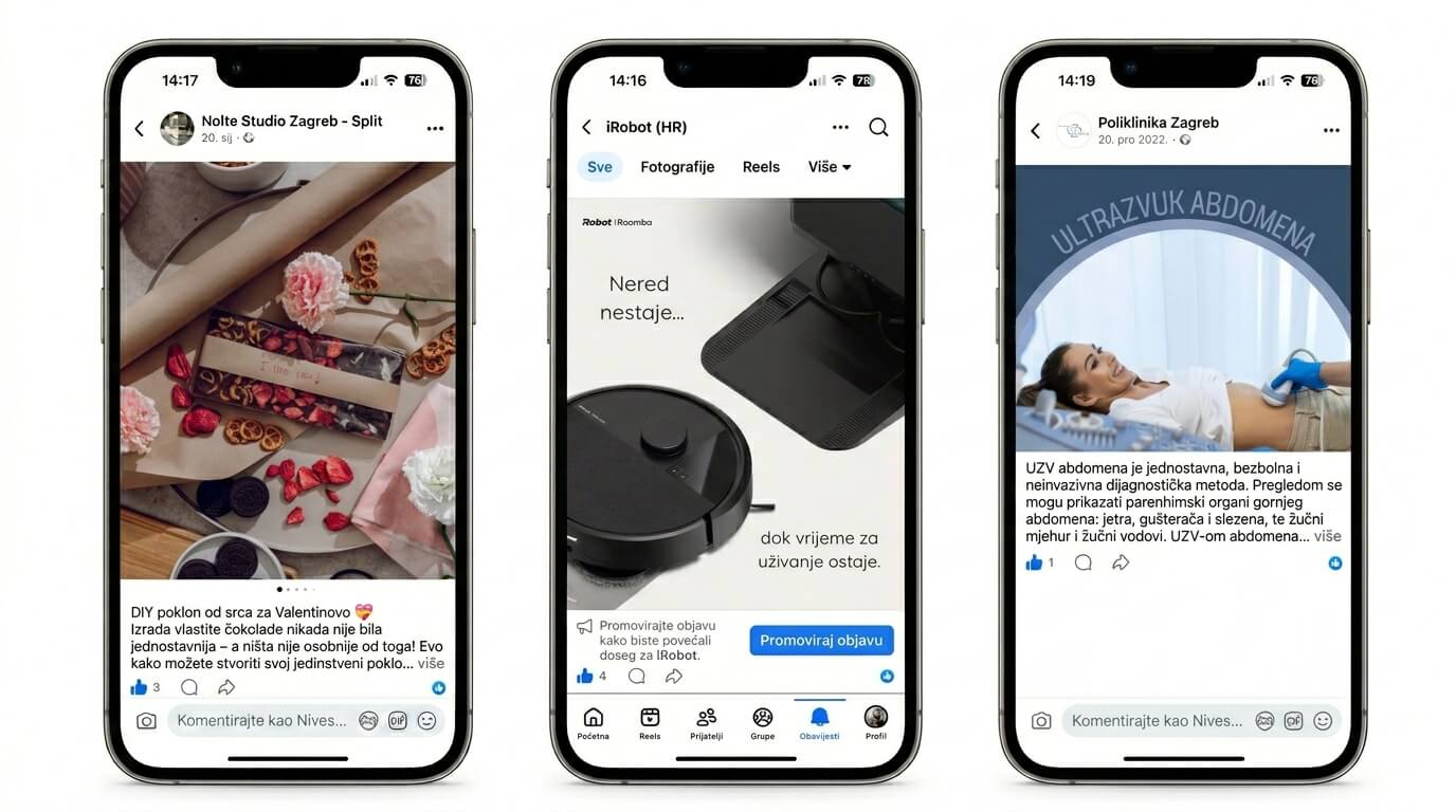Instagram oglasi na mobilnim uređajima