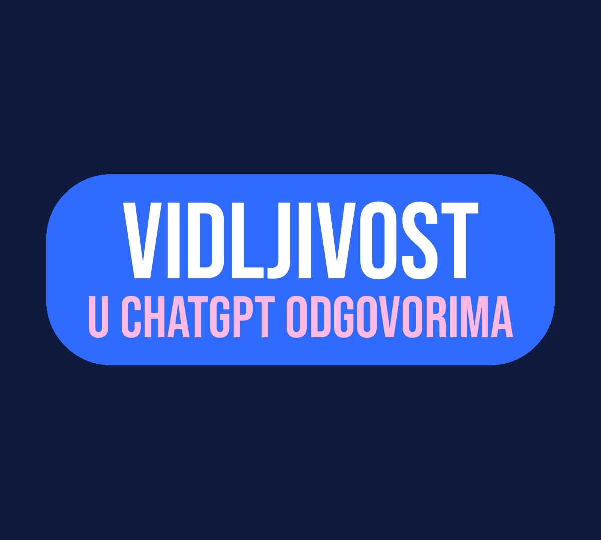 Mjerenje vidljivosti tvrtke u ChatGPT odgovorima