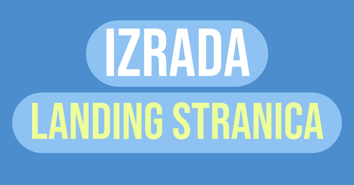 Izrada landing stranica