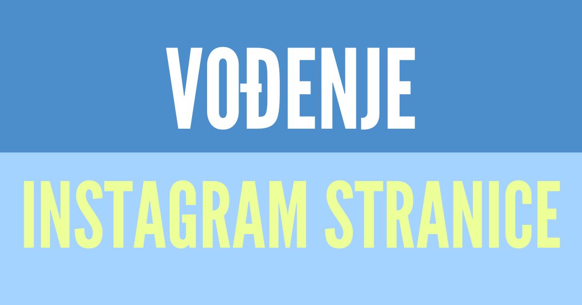 vodenje-instagram-stranice